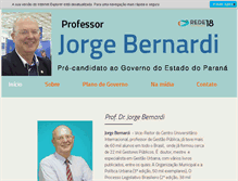 Tablet Screenshot of jorgebernardi.com